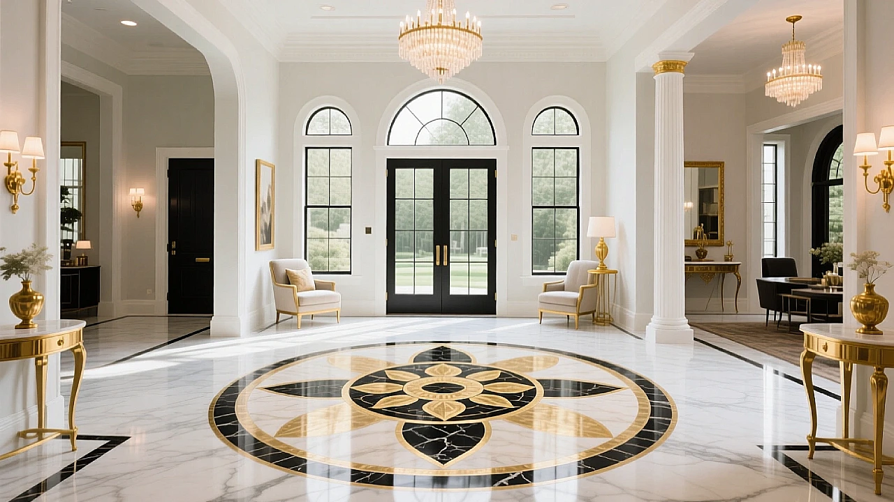 Italian Marble Medallions: The Ideal Flooring Products for American Luxury Homes