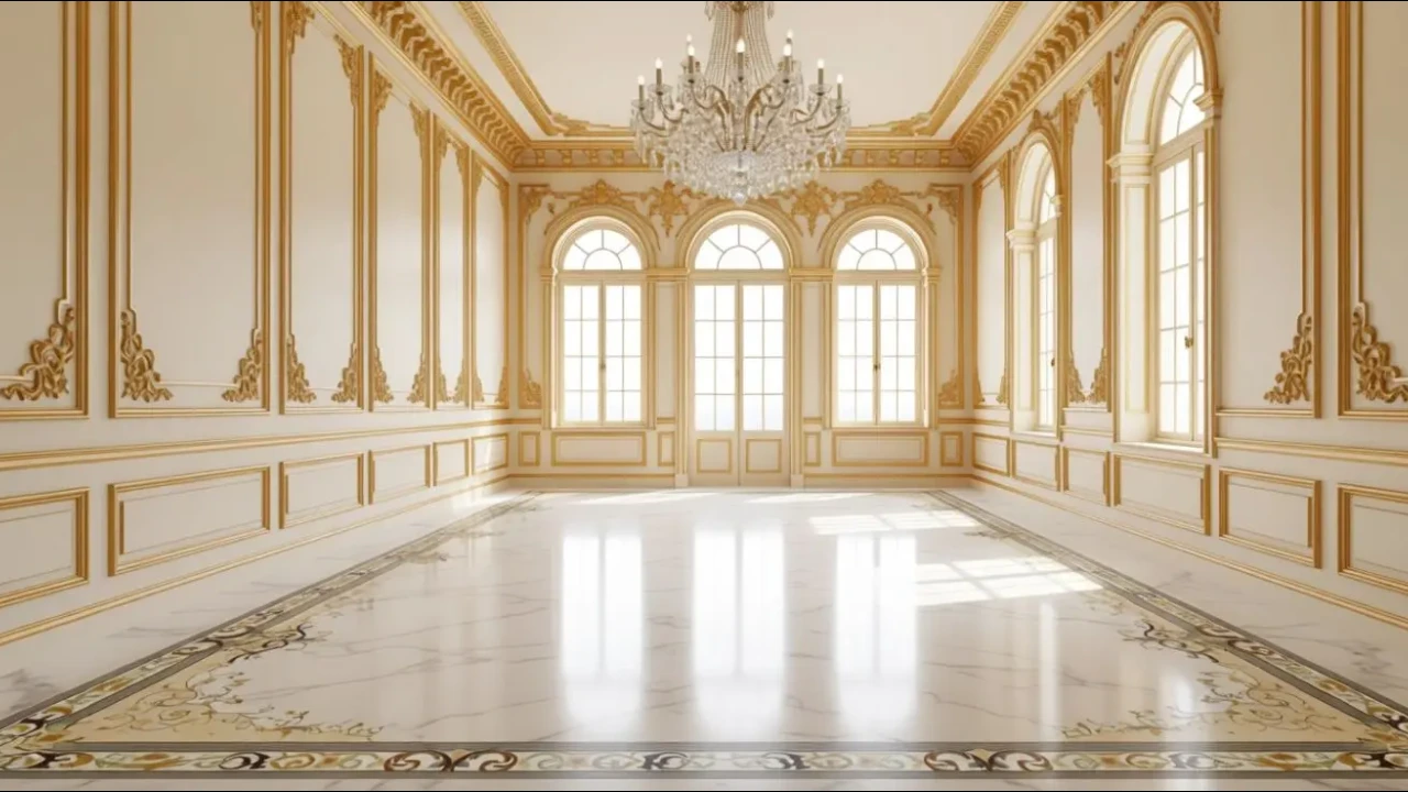 Marble Medallion for a Luxury Home in Toronto