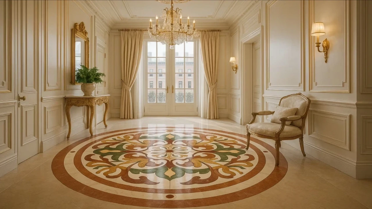Enhance a Luxurious Feeling in Your Home with Marble Floor Pattern – New York