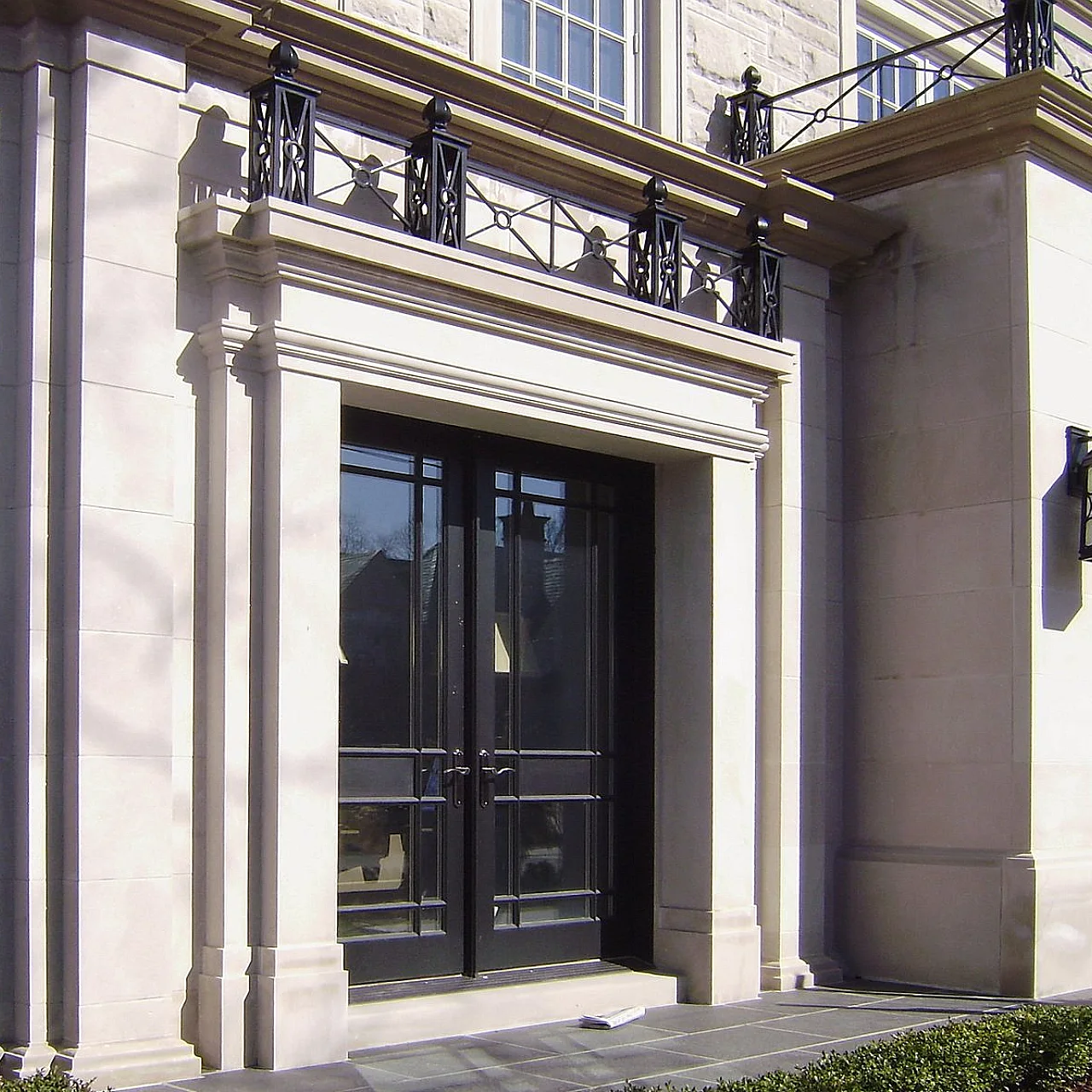 Neoclassical Limestone Facade Project