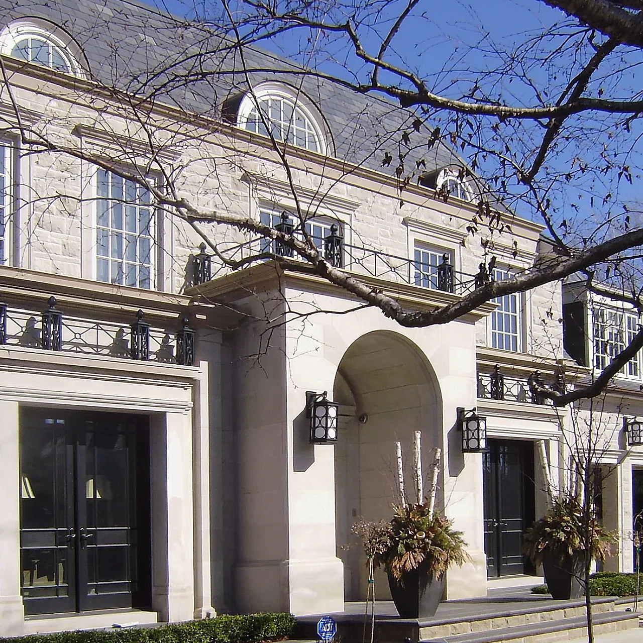 Neoclassical Limestone Facade Project