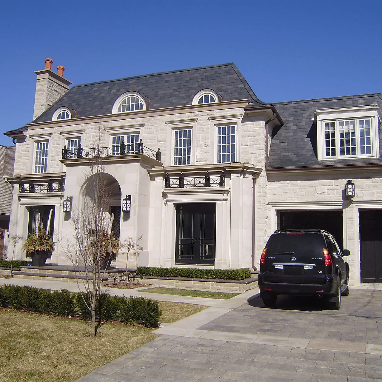 Neoclassical Limestone Facade Project