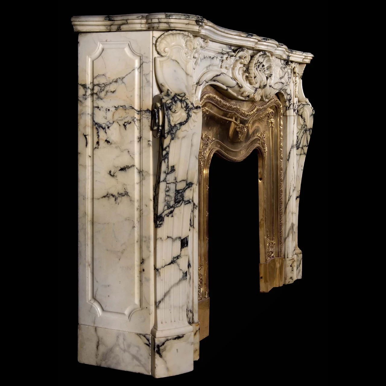 Antique 306 Marble Mantel
