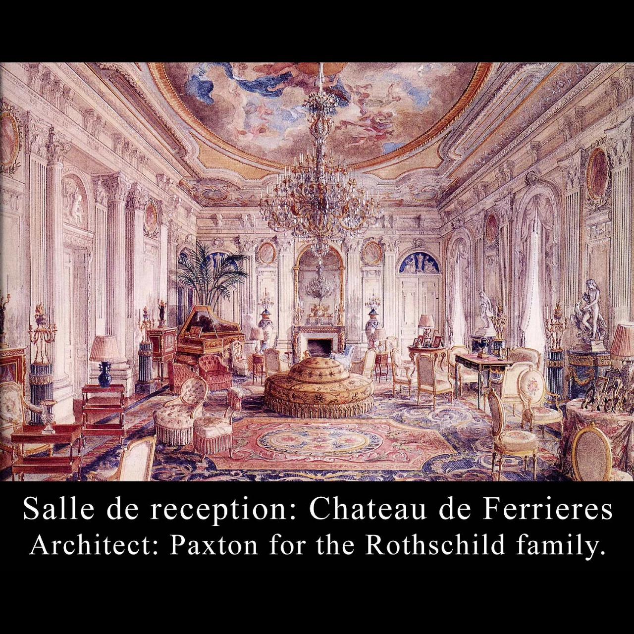 Italian White Marble with Bronze Statue