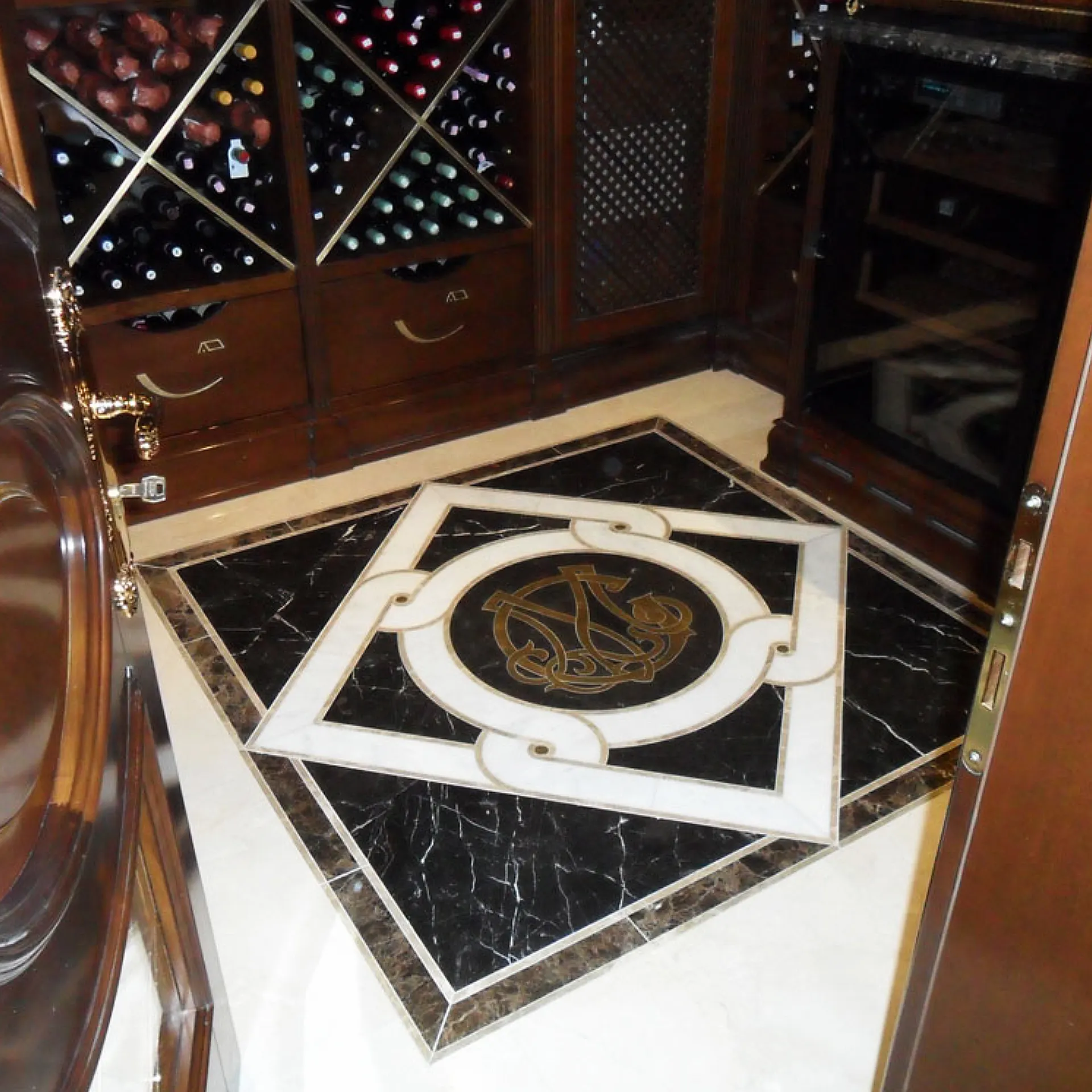 Custom Marble Floor Design