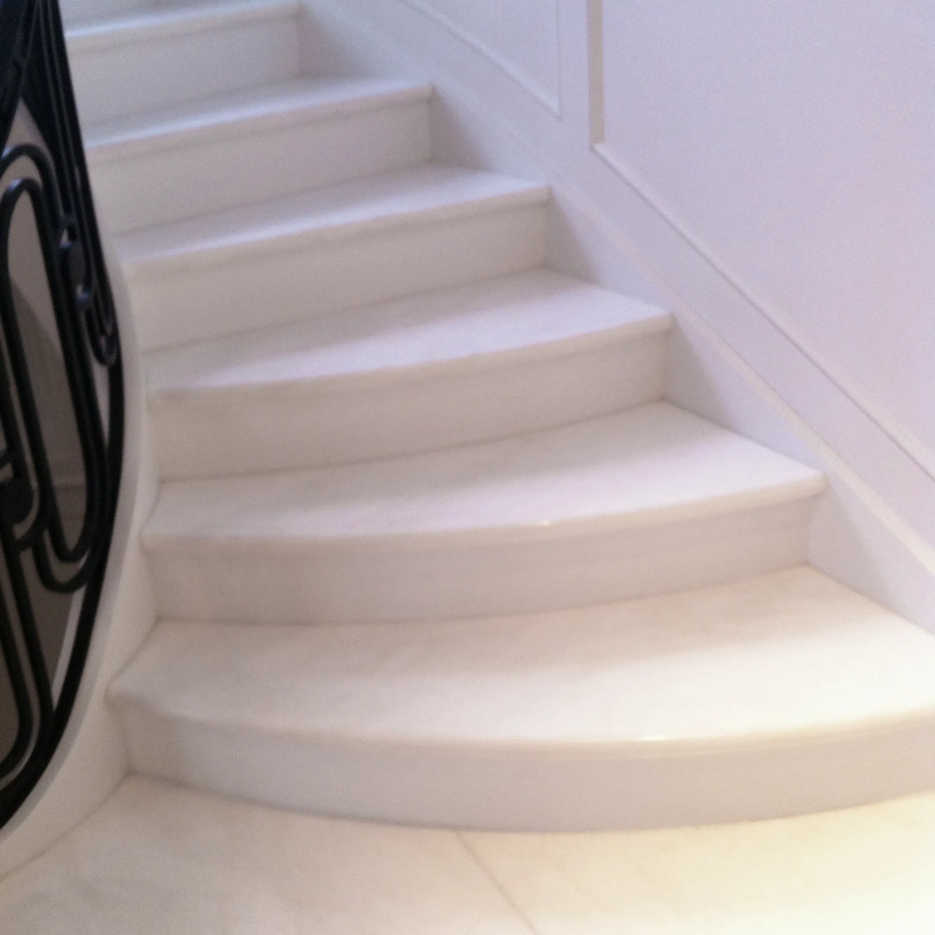 Thassos Marble Stairs