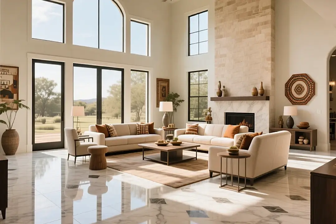 Selecting the Best Marble Floor Design for Your Texas House