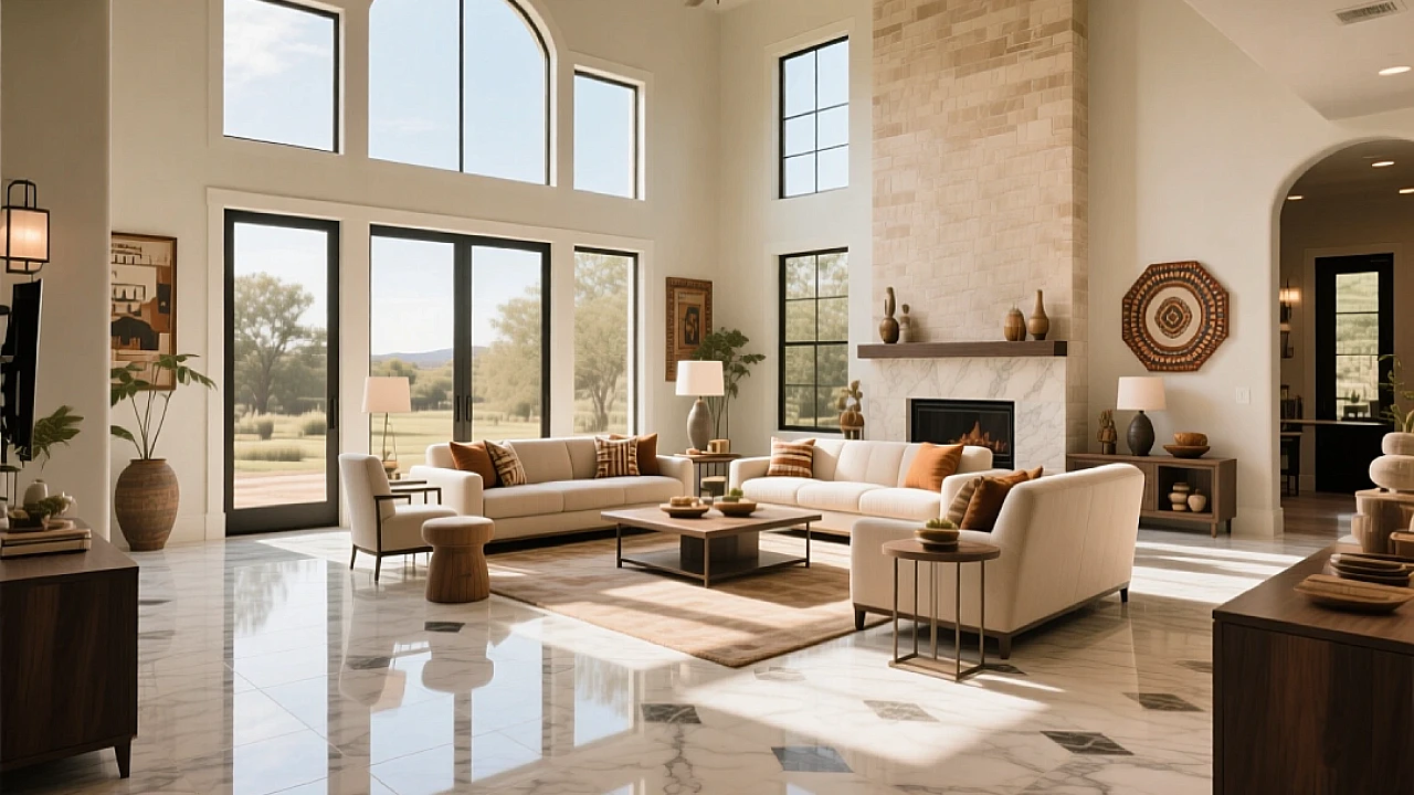 Selecting the Best Marble Floor Design for Your Texas House