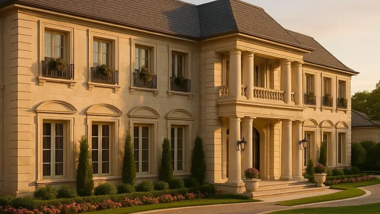 The Cohesive Façade: A Study in Limestone’s Classical Elegance